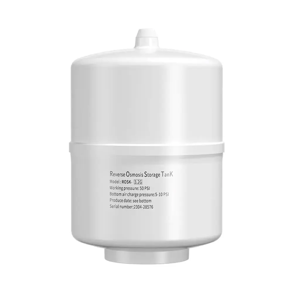 DEPOSITO ACERO/ PLASTICO 3.2 GAL OSMOSIS INVERSA