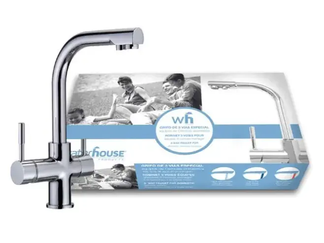 Grifo forum 3 vías cromado