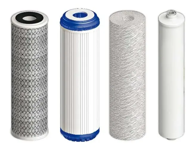 Set 4 filtros ósmosis