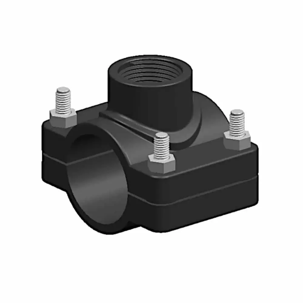 Abrazadera Toma De Carga Pp 50mm Para Riego