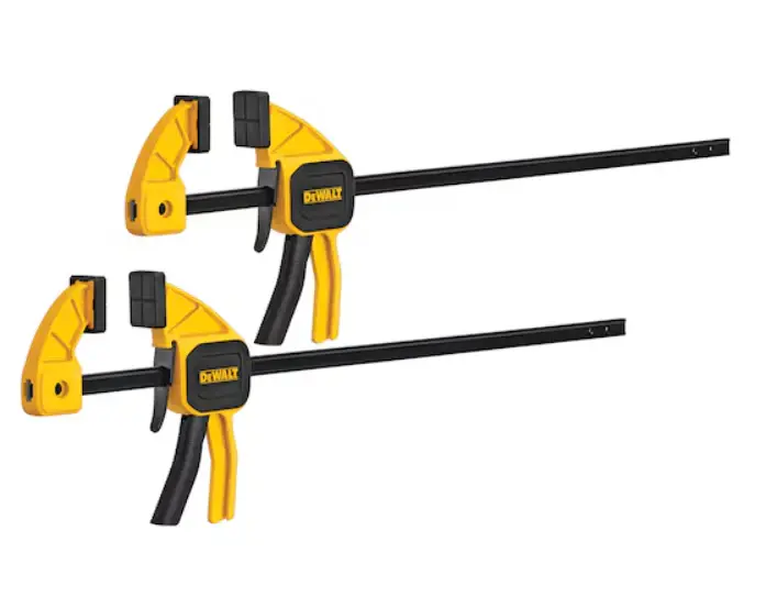 Abrazaderas de barra medianas de 300 mm y 12" DWHT83158