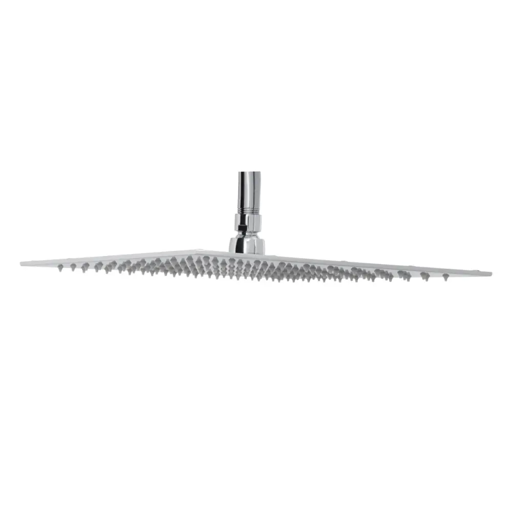 H-3011 REGADERA CUADRADA 12" CHF ANTICAL 10L CROMO