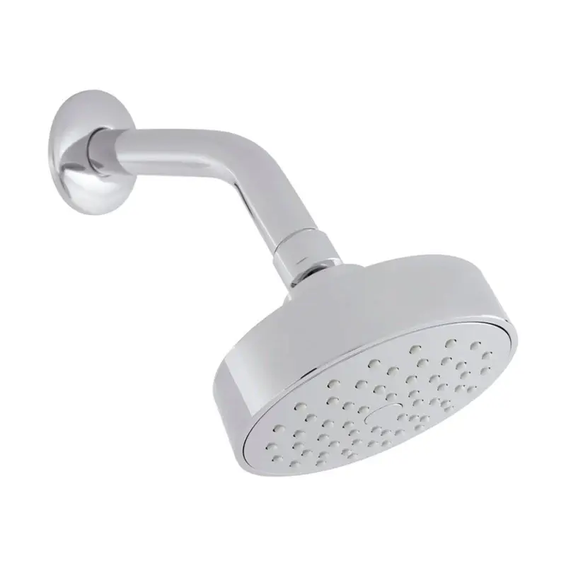 Regadera de cebolla redonda con brazo y chapetón Urrea 3018b