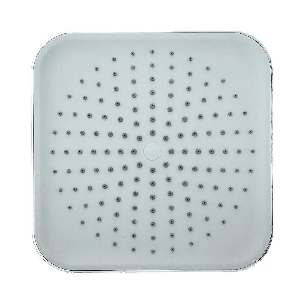 Ducha Regadera Cuadrada ABS 22x22cm