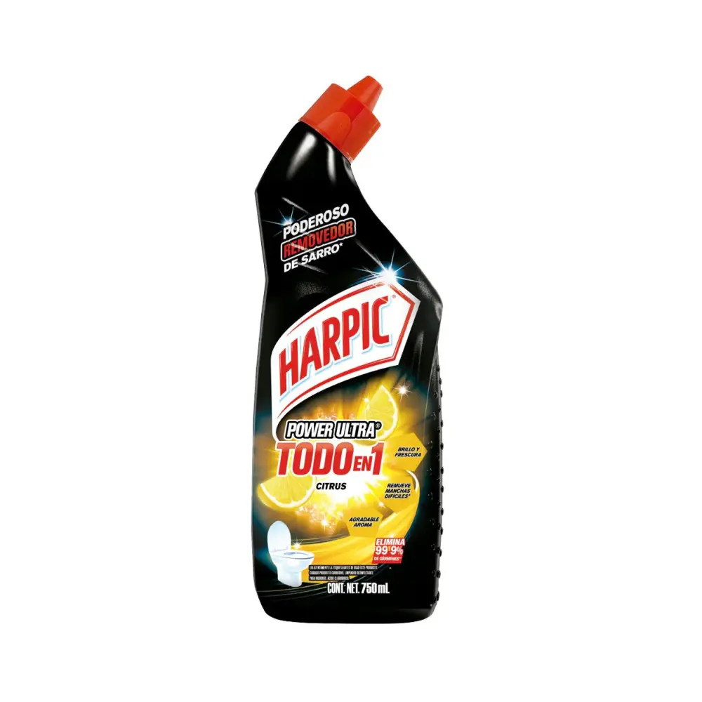 Harpic Limpia Inodoros Power Ultra 750 ml Pack de 6