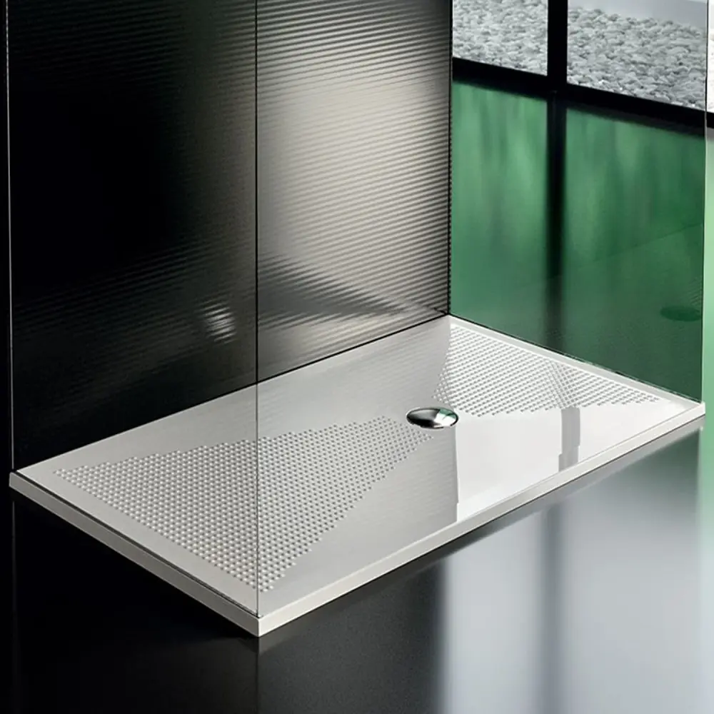 Piatto doccia ceramica cm 90x160 h3 modello Up di Althea - Bianco Lucido