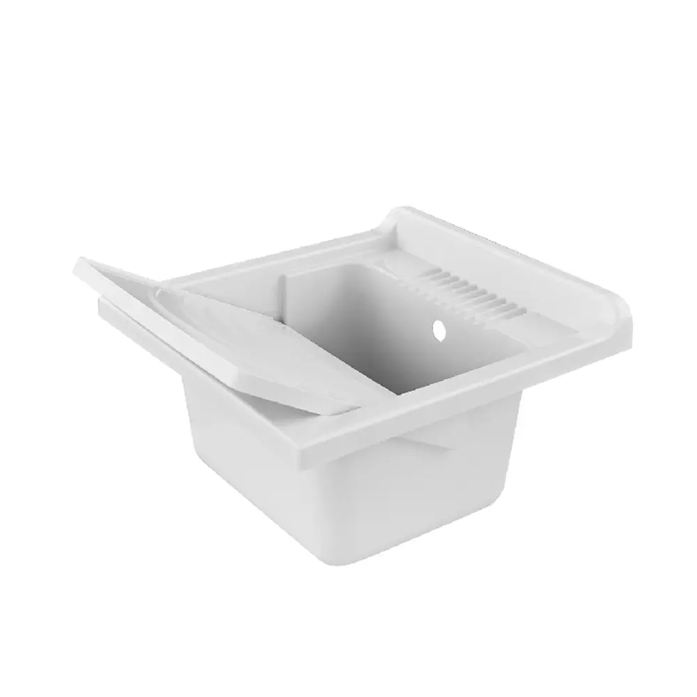 Pilozzo con tabla de polipropileno 45x50 cm para bajo lavabo BathCore