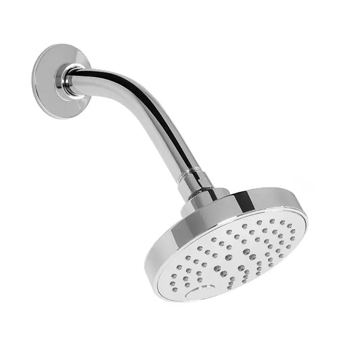 Helvex Regadera Para Baño Redonda Multichorro Acabado Cromo Modelo H-3300 Medidas 30x20cm