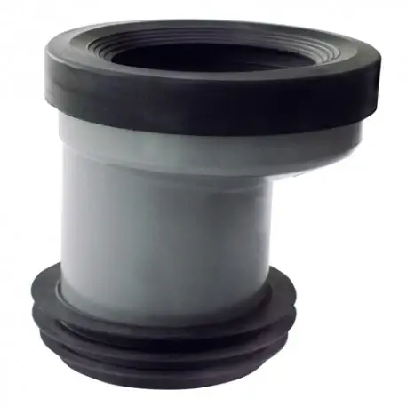 Manguito WC con Junta y Adaptador 110mm Excentrico Elegante y Funcional