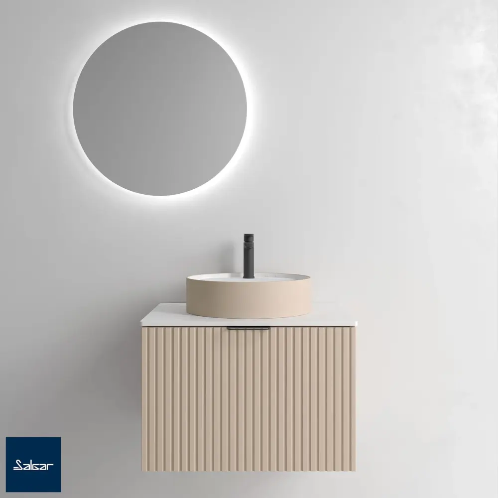 Mueble de baño BIBA macchiato 60 cm 1 cajón con Garantí del Fabricante
