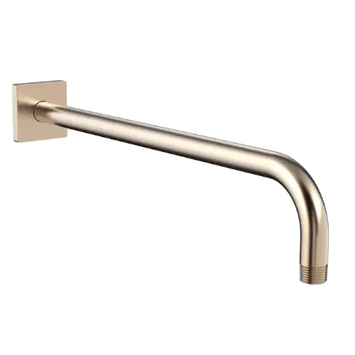 Wall Mounted Rain Shower Arm & Flange Con textura Bronze S-2572-BBZ