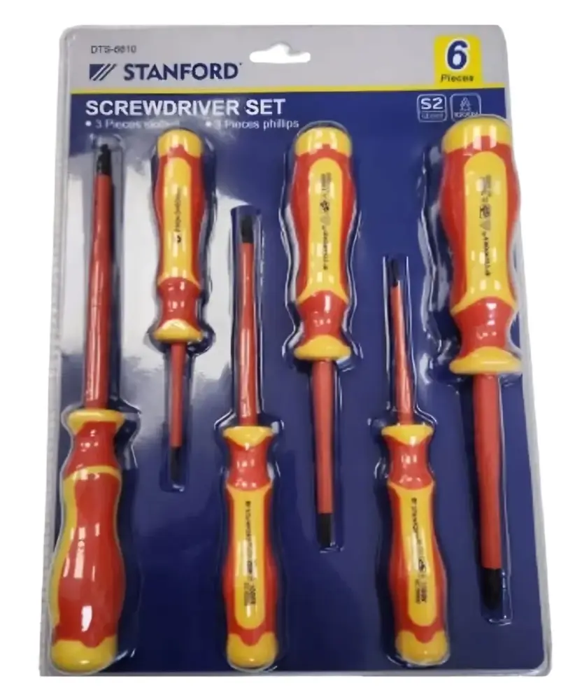 JUEGO DESTORNILLADOR 6PZAS 1KV