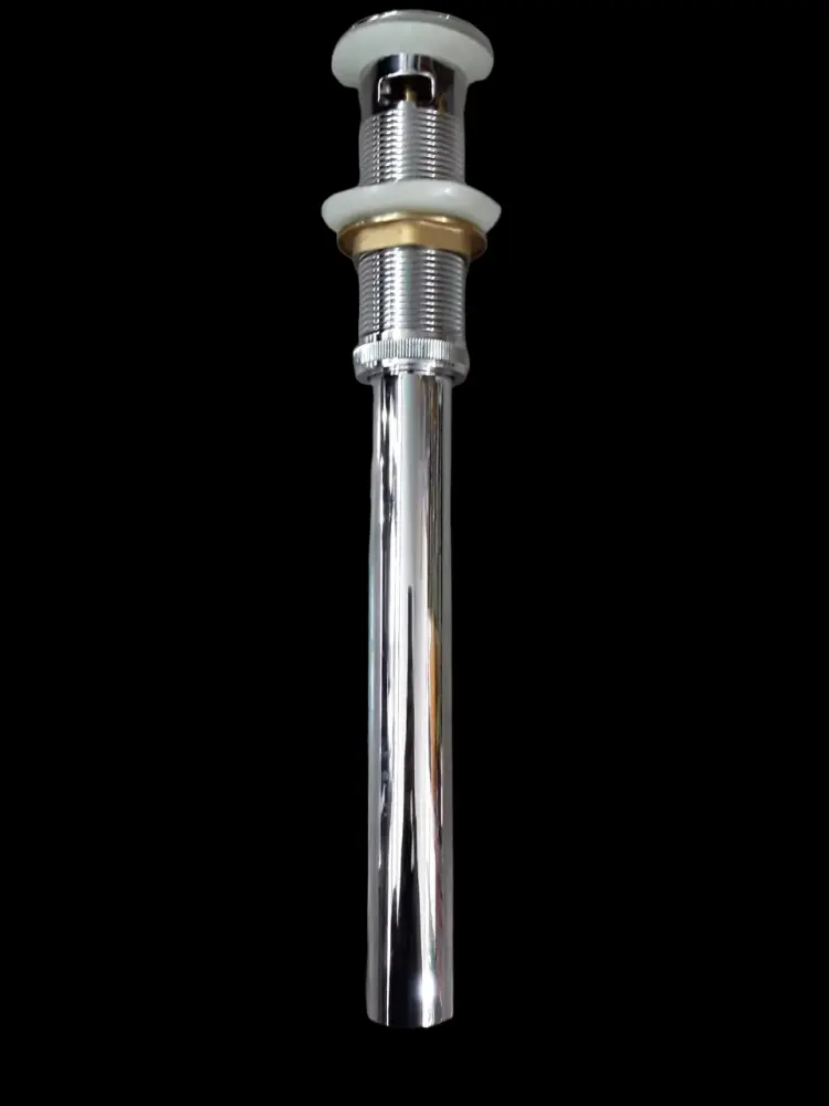 DESAGÜE CROMADO PUSH SIN REBOSE 30 CM "VENICE"