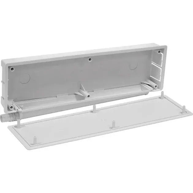 Caja pre-instalación con desagüe