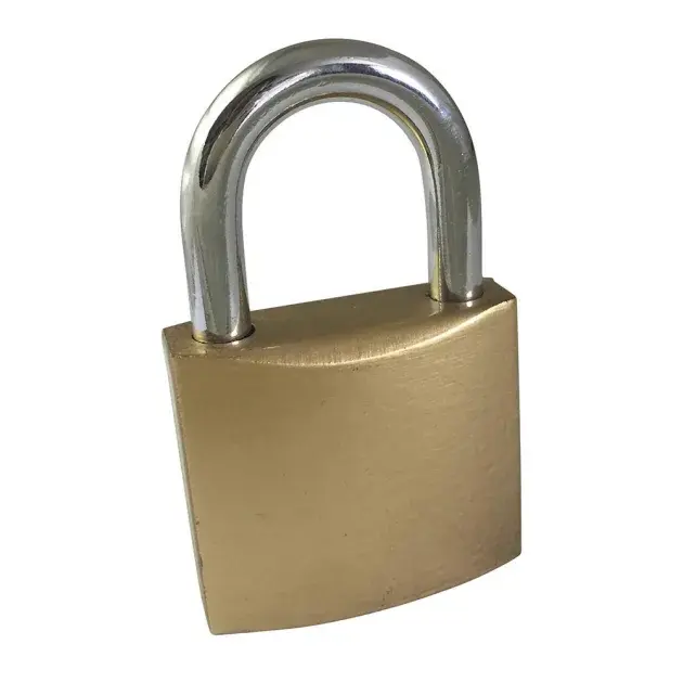 Candado 40mm latonado