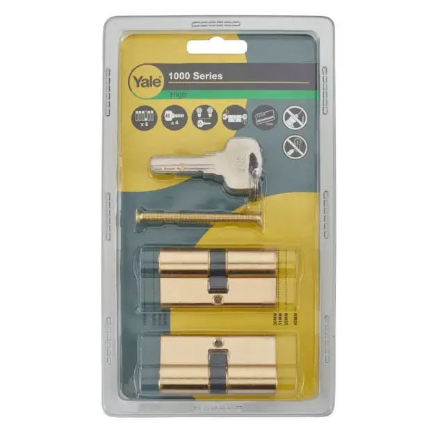 Pack cilindro latón 30 x 30 mm