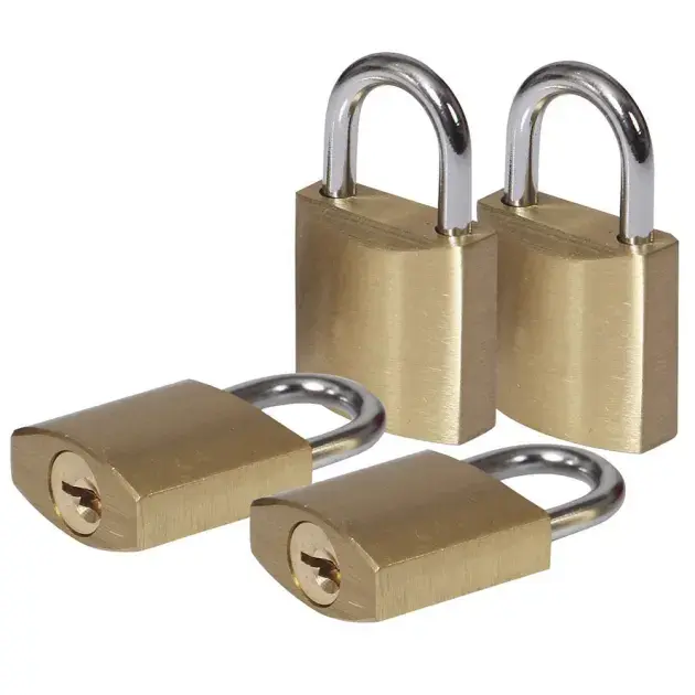 Pack 4 candados latón 20mm s&l SMITHLOCK