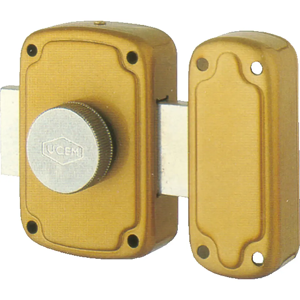 Cerrojo sobresaliente 4100 hb canto redondo ucem