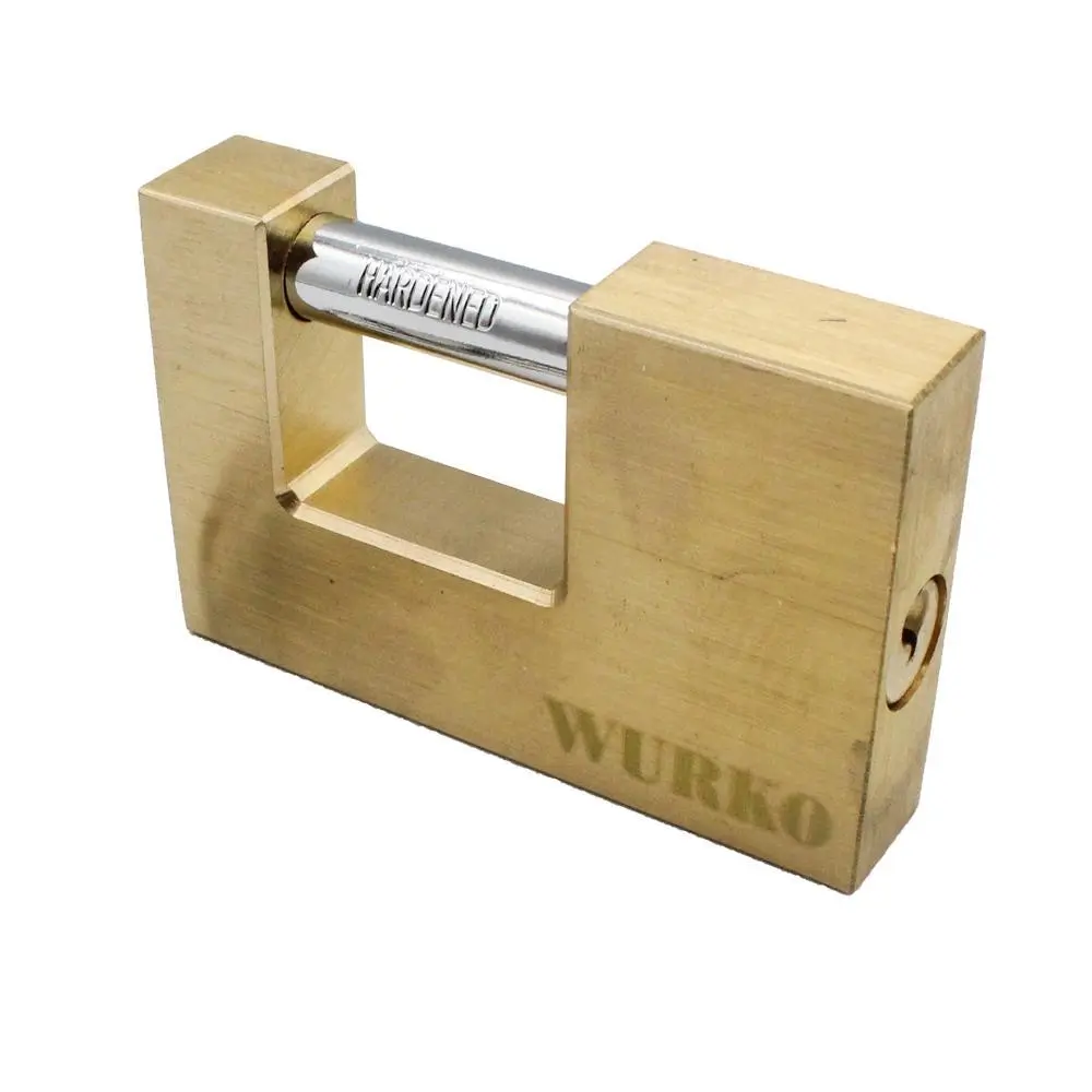 Candado seguridad laton 3 llaves gd/90 Wurko