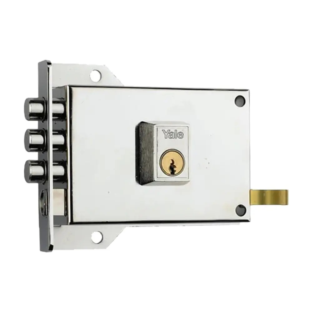 Cerradura yale azbe 7 hn 120 izquierda de sobreponer antipalanca