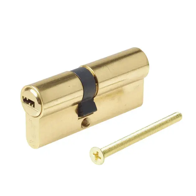 Cilindro de alta seguridad latón 30 x 40 mm yale