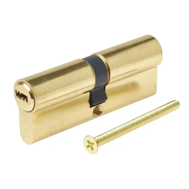 Cilindro de alta seguridad latón 40 x 40 mm yale