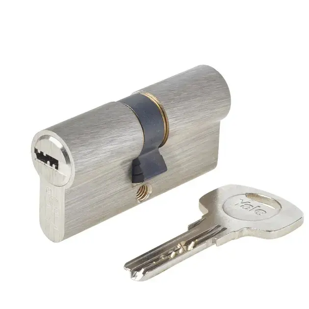 Cilindro de alta seguridad níquel 30 x 30 mm yale