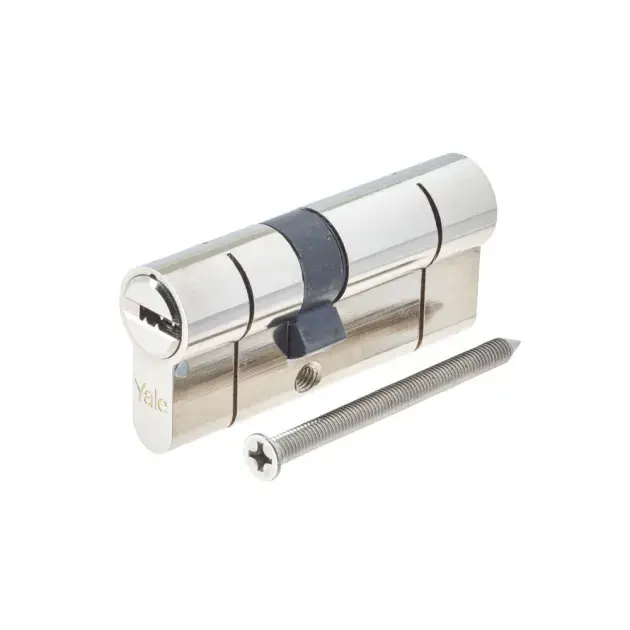 Cilindro de máxima seguridad níquel 30 x 40 mm yale