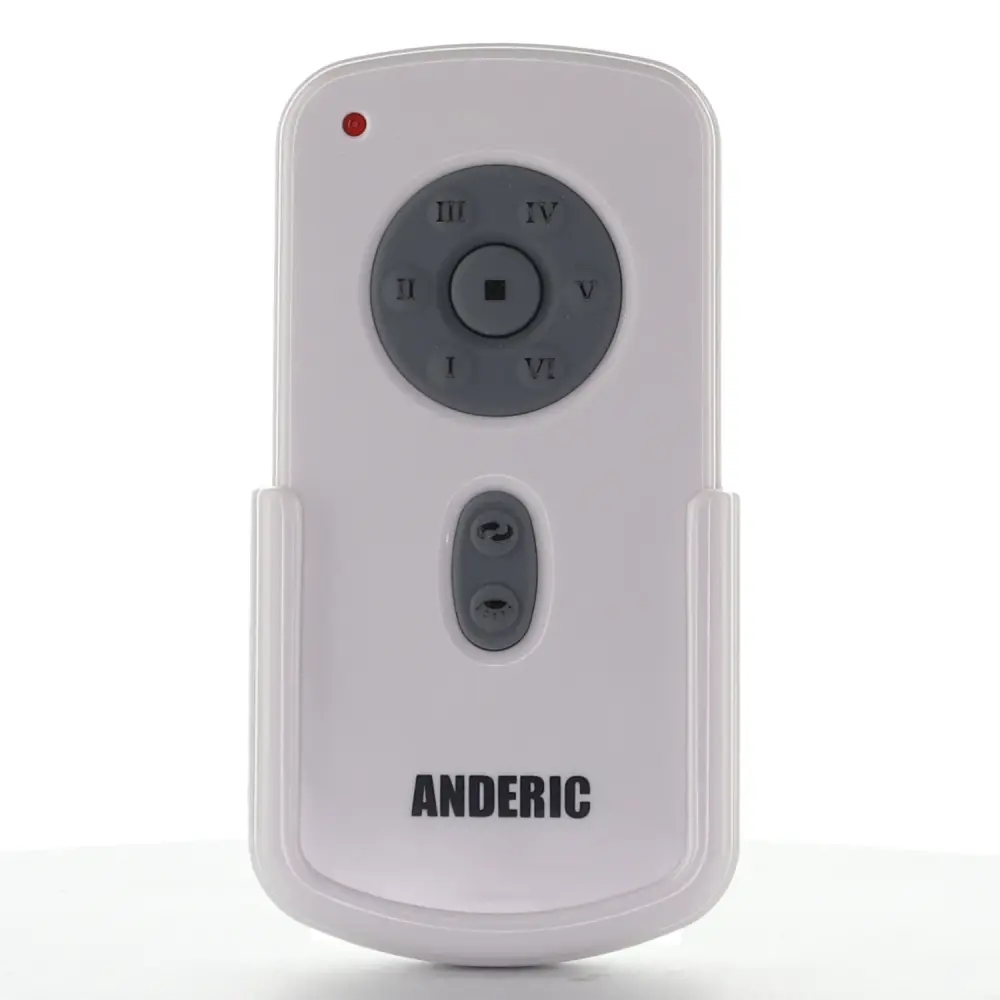 Control remoto Anderic RH787T UC787T para ventiladores de CC Casablanca con 6 velocidades - RR787T