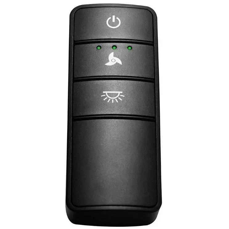 Control remoto estándar para ventilador de techo Hampton Bay KUJCE10318 de 3 velocidades