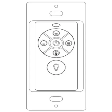 Control remoto genérico para ventilador de techo FAN67T3