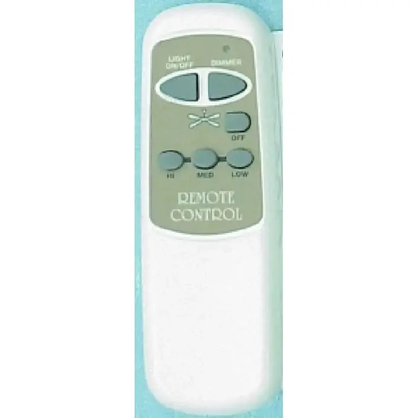 Control remoto genérico para ventilador de techo KUJCE9001