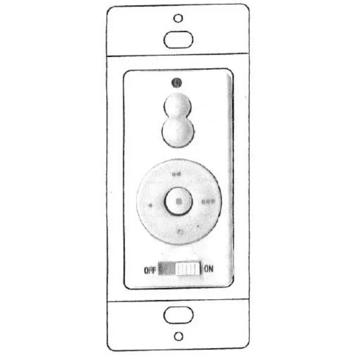 Control remoto genérico para ventilador de techo UC9040T