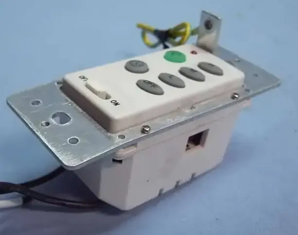 Control remoto genérico para ventilador de techo con cable KUJCE10005