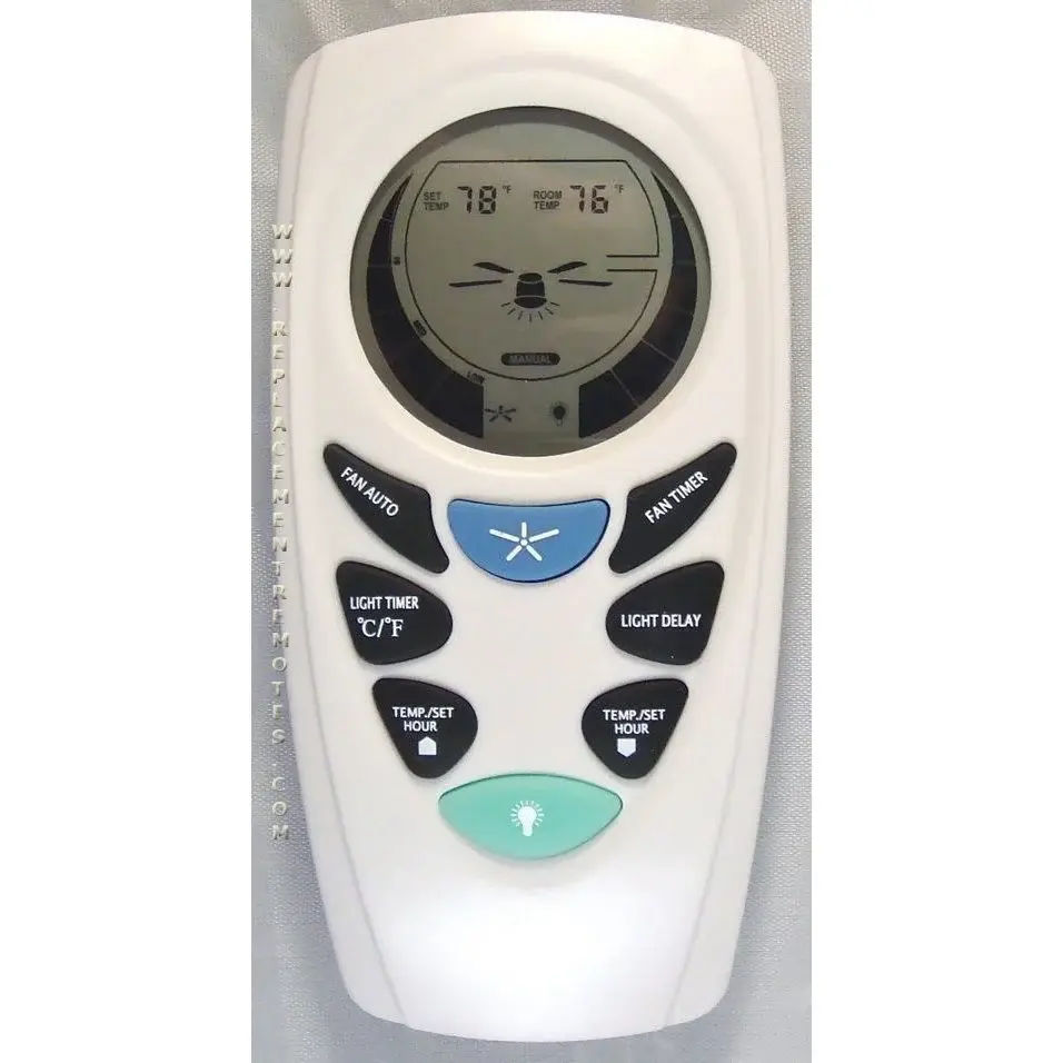 Control remoto para ventilador de techo Hampton Bay UC7087T