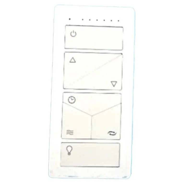 Control remoto para ventilador de techo TRD047S1M de Home Decorators Collection