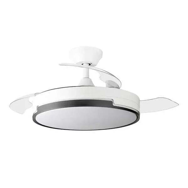 Orbegozo CP 134105 Ventilador de Techo Elegance Eficiente y Silencioso - Aspas Retractiles - Motor DC - Luz LED - Mando Di...