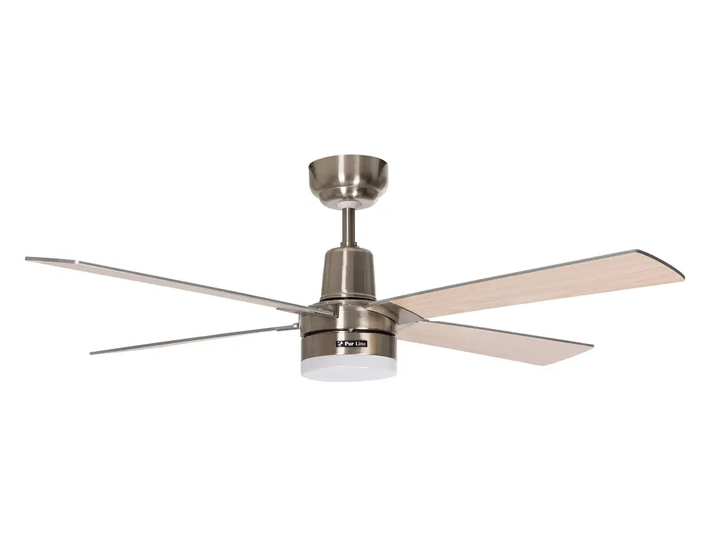 Ventilador de techo ø122 cm con LED y Wi-Fi bidireccional hypersilence