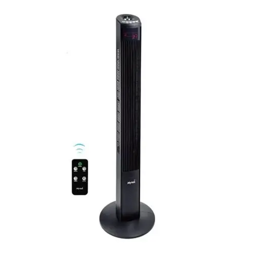 Ventilador de torre de 46" con control remoto.