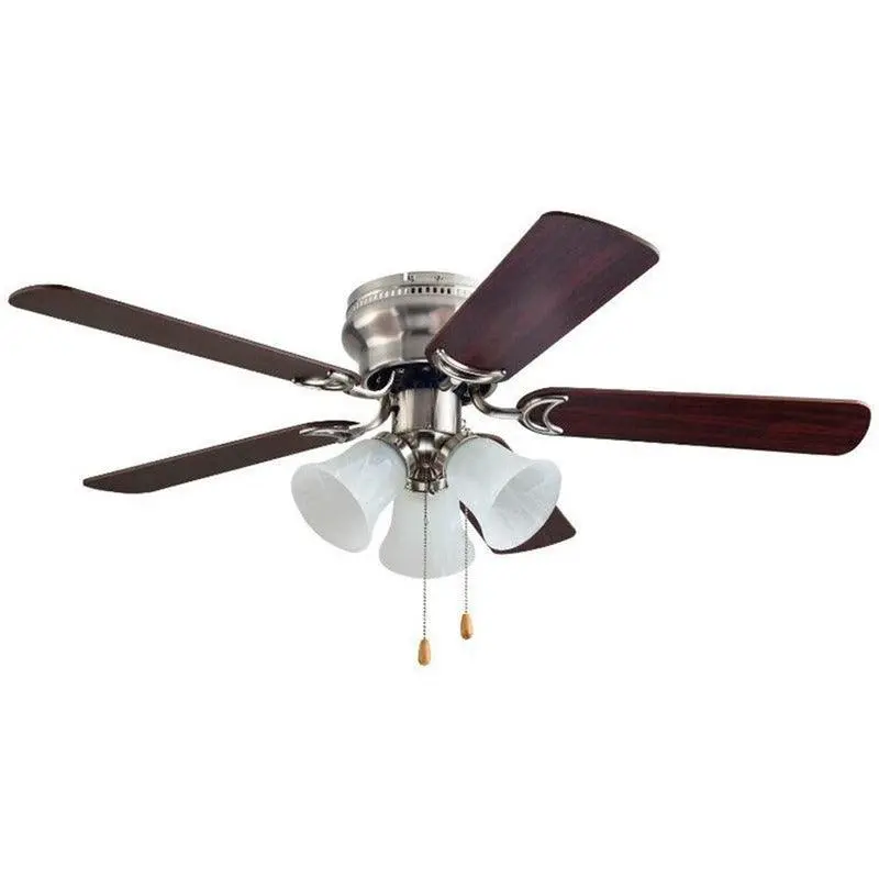 Westinghouse Ventilador de Techo con Luz y Cadena de 42" con 5 Aspas Reversibles, Modelo Salem 72880