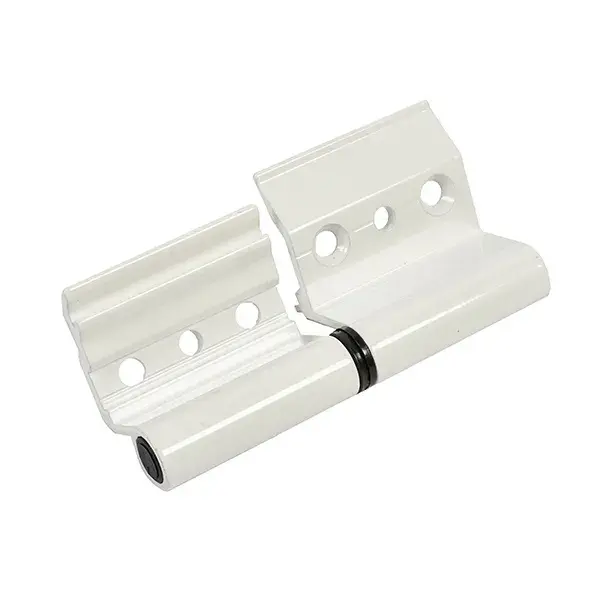 Bisagra eu eje inox izq 50 mm blanca