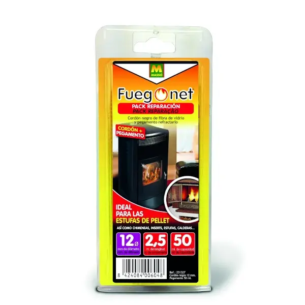 Kit reparación estufas 12 mm Fuegonet masso