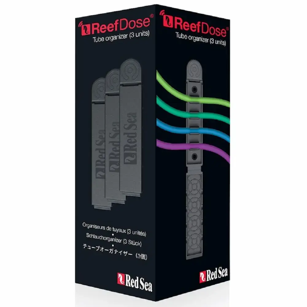 Manguera Flexible Red Sea ReefDose Clip – Organizador de tubos para bombas dosificadoras