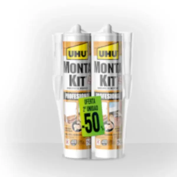 Montakit profesional uhu cartucho 2 x 350 gr