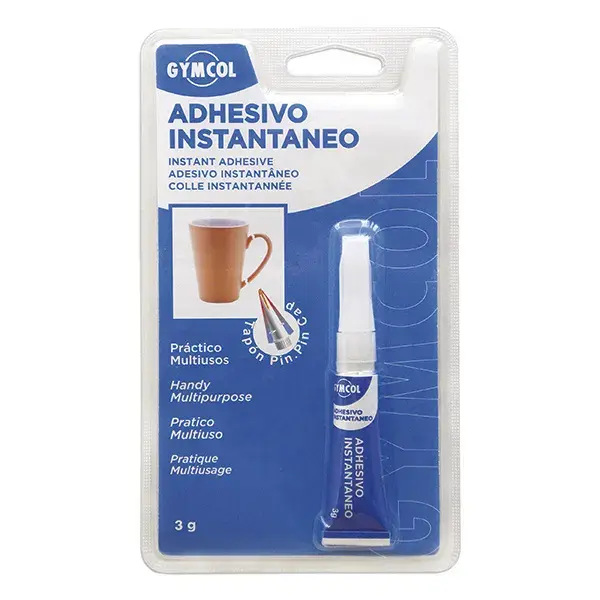 Adhesivo instantáneo universal 3 g gymcol unecol