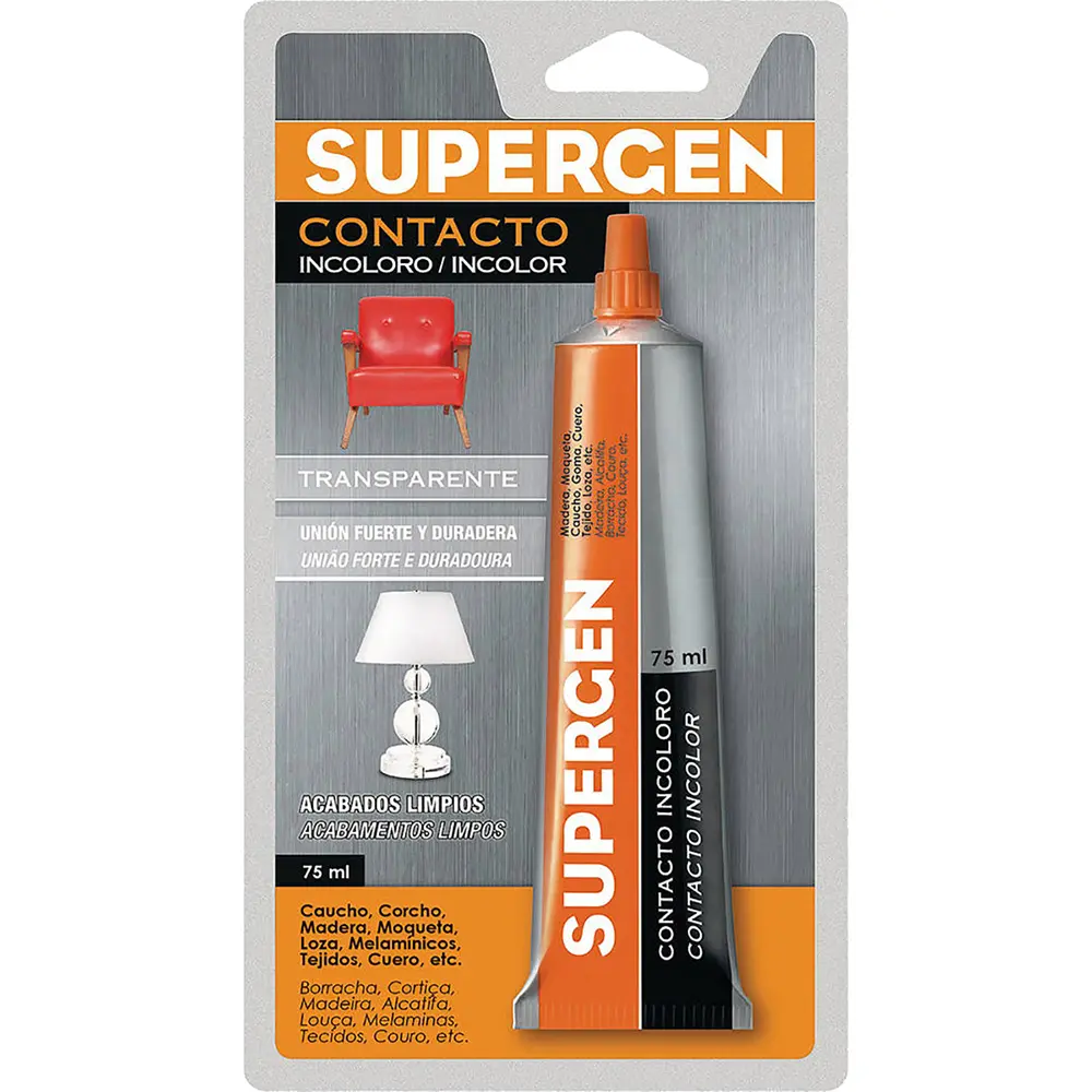 Adhesivo Supergen contac incoloro Tesa (cintas)