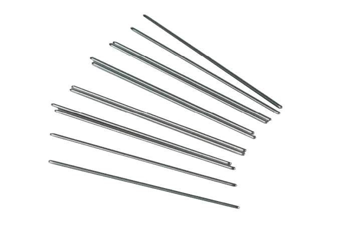 Corona Antigua Agujas de acero inoxidable para registrador del tiempo de secado, 1 mm