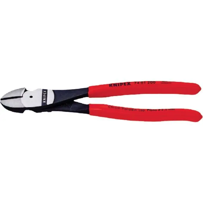 Alicate de corte lateral con dentado alto - knipex - 180 mm - acero al crom Aginco