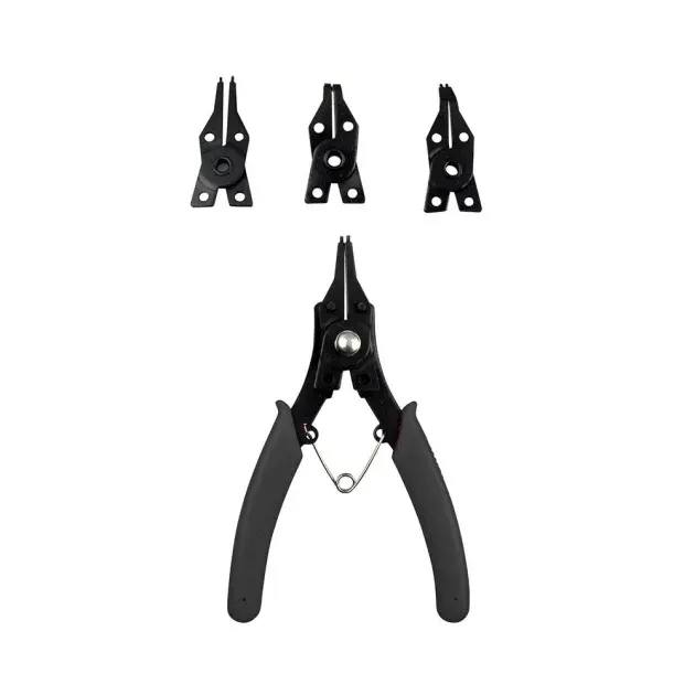 Alicate para arandelas elásticas intercambiable