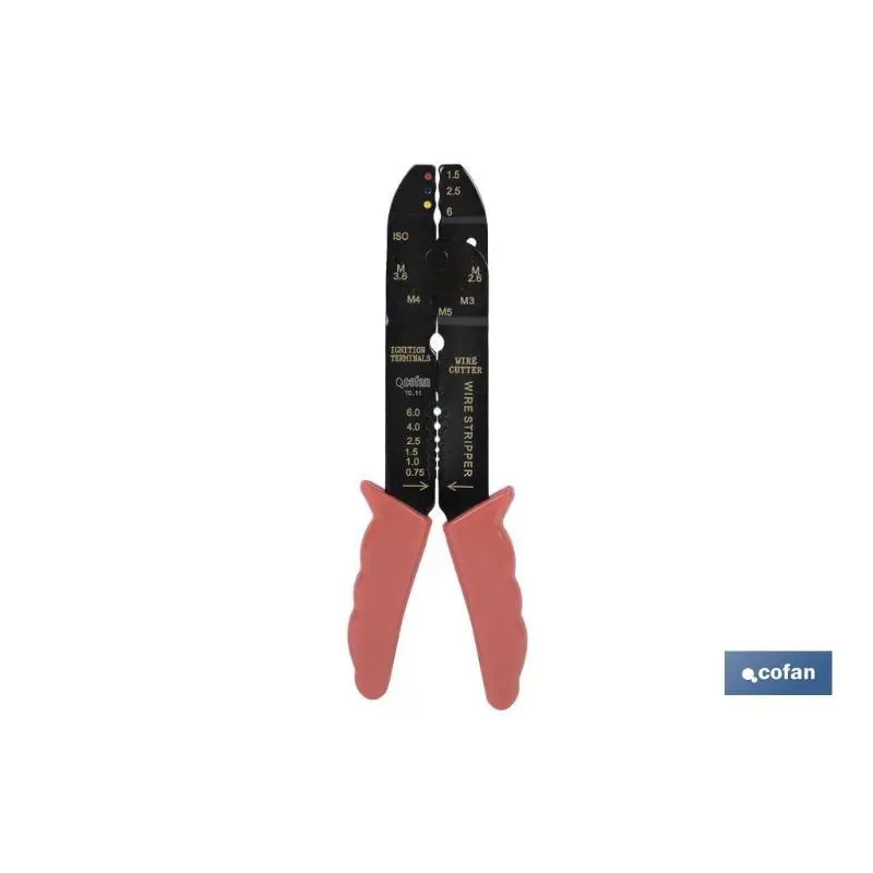 Alicate terminales aislados 200 mm. Cofan